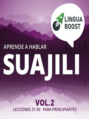 cover image of Aprende a hablar suajili Volume 2